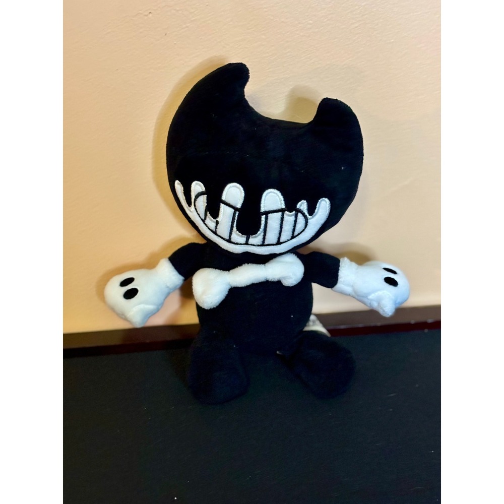 Bendy and the Ink Machine Plush PhatMojo Joey Drew Studios 2018 Black White Toy